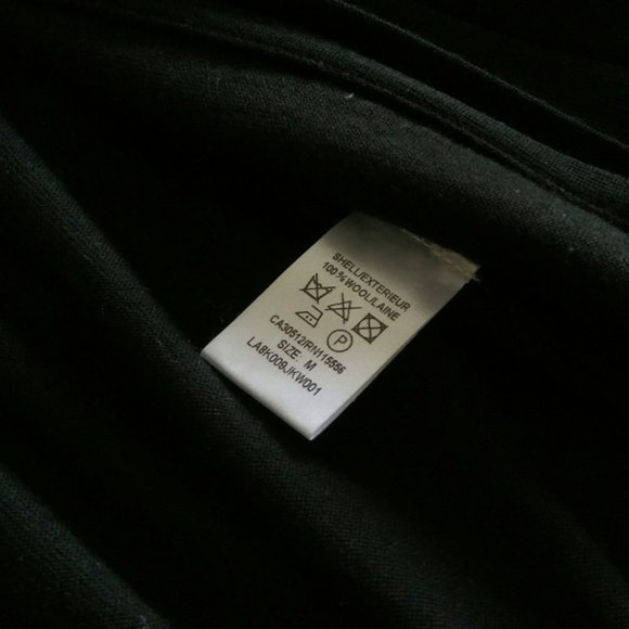 Ports 1961 Black Wool Long Cardigan NWT - Picture 4 of 4